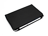 Universal 7 inch 360 Derece Dner Standl Tablet Siyah Deri Klf - Resim 4