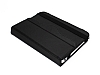 Universal 7 inch 360 Derece Dner Standl Tablet Siyah Deri Klf - Resim 3