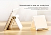 Universal Beyaz Ayarlanabilir Telefon ve Tablet Stand - Resim 4