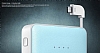 Universal Samsung Orjinal USB 11.300 mAh Powerbank Mavi Yedek Batarya - Resim: 3