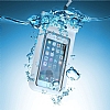 Universal Su Geçirmez Beyaz Cep Telefonu Kılıfı - Resim: 6