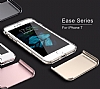 USAMS Ease iPhone 7 / 8 Silver Metal effaf Silikon Klf - Resim 3