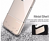 USAMS Ease iPhone 7 / 8 Gold Metal effaf Silikon Klf - Resim: 4