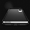 Usams Q-Plating Series iPhone X / XS Siyah Rubber Klf - Resim 4