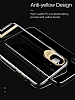 Usams Q-Plating Series iPhone X / XS Krmz Rubber Klf - Resim 5