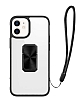 V-Bax iPhone 12 / 12 Pro Bilek Askl Ultra Koruma Silikon Klf