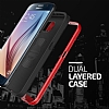 Verus Crucial Bumper Samsung i9800 Galaxy S6 Crimson Red Klf - Resim: 2