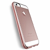 Verus Crystal Bumper iPhone SE / 5 / 5S Rose Gold Klf - Resim 6