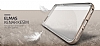Verus Crystal Bumper iPhone SE / 5 / 5S Light Silver Klf - Resim 4