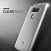 Verus Crystal Bumper LG G5 Light Silver Klf - Resim 5