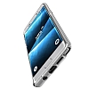 VRS Design Crystal Bumper Samsung Galaxy Note FE Light Silver Klf - Resim: 3