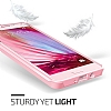 Verus Crystal MIXX Samsung Galaxy A5 Baby Pink Klf - Resim 5