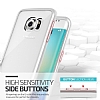 Verus Crystal MIXX Samsung Galaxy S6 Edge Beyaz Klf - Resim 2
