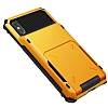 VRS Design Damda Folder iPhone X / XS Volcano Yellow Klf - Resim 1