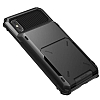 VRS Design Damda Folder iPhone X / XS Metal Black Klf - Resim 1