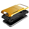 VRS Design Damda Folder iPhone X / XS Volcano Yellow Klf - Resim: 4