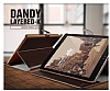 Verus Dandy Layered Leather iPad Pro 12.9 Kahverengi Klf - Resim: 2
