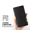 Verus Dandy Layered Leather Samsung N9100 Galaxy Note 4 Siyah Klf - Resim: 1