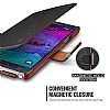 Verus Dandy Layered Leather Samsung N9100 Galaxy Note 4 Siyah Klf - Resim: 2
