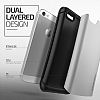Verus Thor Series Hard Drop iPhone SE / 5 / 5S Light Silver Klf - Resim 1