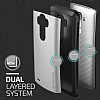 Verus Thor Series Hard Drop LG G4 Light Silver Klf - Resim 10