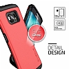 Verus Thor Series Hard Drop Samsung Galaxy S6 Edge Crimson Red Klf - Resim 2