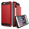 Verus iPhone 6 Plus / 6S Plus Damda Slide Crimson Red Klf - Resim: 8