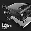 Verus Verge Samsung Galaxy Note 5 Steel Silver Klf - Resim 3