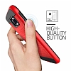 Verus Verge Samsung i9800 Galaxy S6 Crimson Red Klf - Resim 4