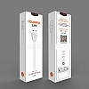 Vidvie CB408i Beyaz Lightning USB Yass arj & Data Kablosu 1m - Resim: 1