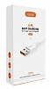 Vidvie CB417V Beyaz Micro USB arj & Data Kablosu 1.20m - Resim 1