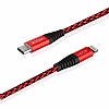 Vidvie CB426 Lightning to Type-C USB rg arj & Data Kablosu 1.20m - Resim: 1
