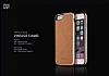 Viva Madrid Avion Classical iPhone 6 / 6S Metal Kenarl Gold Deri Klf - Resim: 2