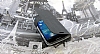 Viva Samsung i9500 Galaxy S4 nce Yan Kapakl Siyah Deri Klf - Resim: 5