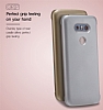 Voia LG G5 Uyku Modlu Pencereli Silver Klf - Resim 5