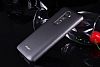 Vpower LG G2 Sert Metalik Siyah Rubber Klf - Resim: 2