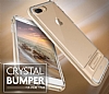 VRS Design Crystal Bumper iPhone 7 Plus / 8 Plus Jet Black Klf - Resim: 5