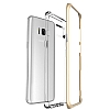 VRS Design Crystal Bumper Samsung Galaxy S8 Plus Shine Gold Klf - Resim: 3