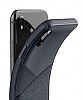 VRS Design Leather Fit Label iPhone XS Max Kahverengi Klf - Resim: 2