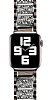 Wiwu Apple Watch / Watch 2 / Watch 3 Three Beads Set Auger Siyah Metal Kordon 42mm - Resim: 4