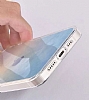 Wiwu Chameleon Glass iPhone 12 Pro Max 6.7 in Cam Mavi Klf - Resim: 3