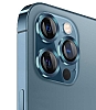 Wiwu iPhone 11 Pro Koyu Yeil Metal Kamera Lens Koruyucu - Resim: 5