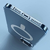 Eiroo iPhone 13 Pro Manyetik zellikli Wireless effaf Silikon Klf - Resim: 3