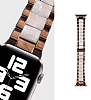 Wiwu Resin Steel Belt Apple Watch / Watch 2 / Watch 3 Pembe Metal Kordon 42mm - Resim: 1