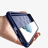 Wiwu Sand Samsung Galaxy S21 Plus Krmz Silikon Klf - Resim: 2