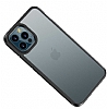 Wlons H-Bom iPhone 12 / 12 Pro 6.1 in Siyah Silikon Klf - Resim: 6