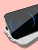 Wlons Hill iPhone 12 / 12 Pro 6.1 in Ultra Koruma Ak Yeil Klf - Resim: 2