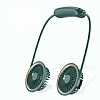 WS36S Hanging Neck Boyun Askılı Makaralı Yeşil Taşınabilir Fan - Resim: 1