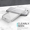 X-Doria Clearvue iPhone 7 / 8 effaf Siyah Silikon Klf - Resim: 1