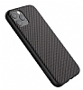 X-Doria Dash Air iPhone 11 Karbon Grnml Deri Siyah Klf - Resim: 2